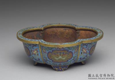 图片[2]-Cloisonne narcissus basin, Qing dynasty (1644-1911)-China Archive